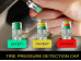 4pcs External Car Tire Air Pressure Alert