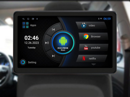 10.1 Inch Android Car Headrest Monitor Rear Seat Entertainment System 10.1 Inch Android Car Headrest Monitor Rear Seat Entertainment System