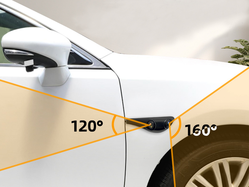 No-Drill Installation Side rearview electric Dual HD Camera No-Drill Installation Side rearview electric Dual HD Camera